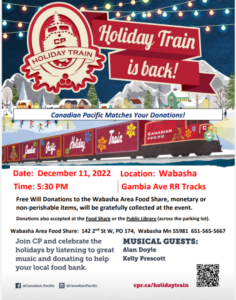 Poster for the Holiday Train